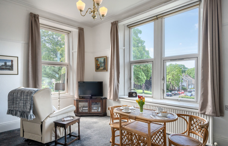 lounge-area-in-bedroom-at-Abbeyfield House, Ulverston LA12 0BY