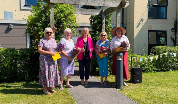 Celebrations at Speedwell Court