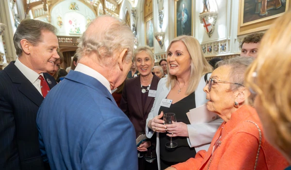 ALS carers attend special royal reception