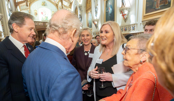 ALS carers attend special royal reception