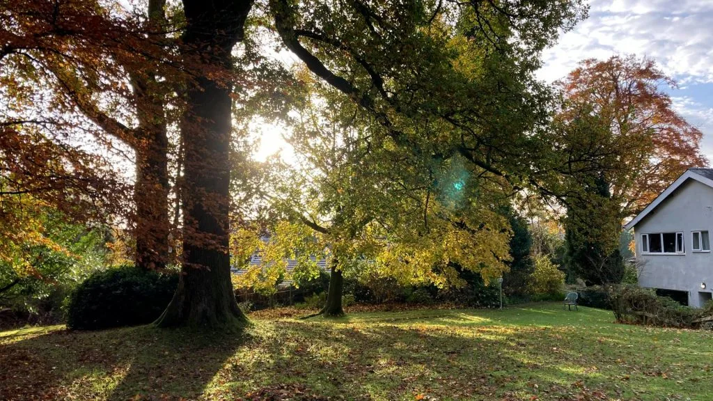 Beautiful Countryside grounds at Abbeyfield Nine Oaks in Windermere, LA23 1BB