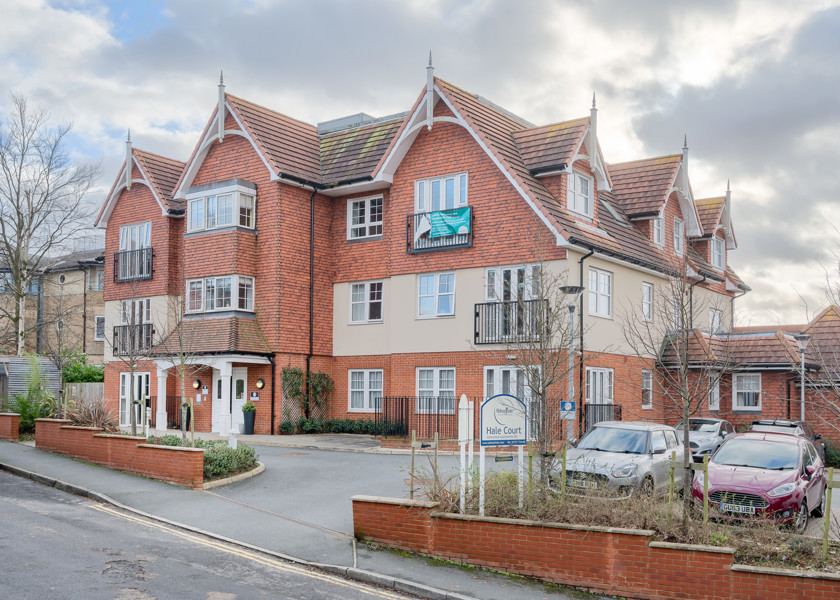 The front of Hale Court, Tunbridge TN4 9QX