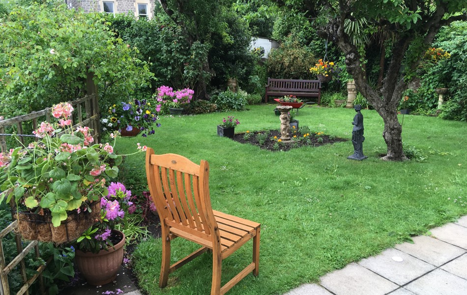The garden of Abbeyfield House, Weston-Super-Mare BS23 3BB