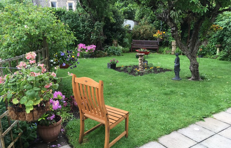 The garden of Abbeyfield House, Weston-Super-Mare BS23 3BB