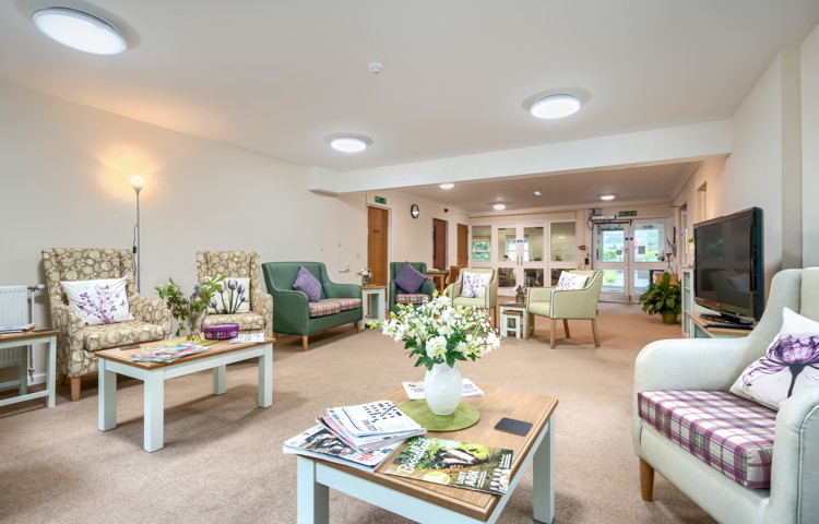 communal-lounge-with-ample-seating at Abbeyfield House, Cockermouth CA13 9RH