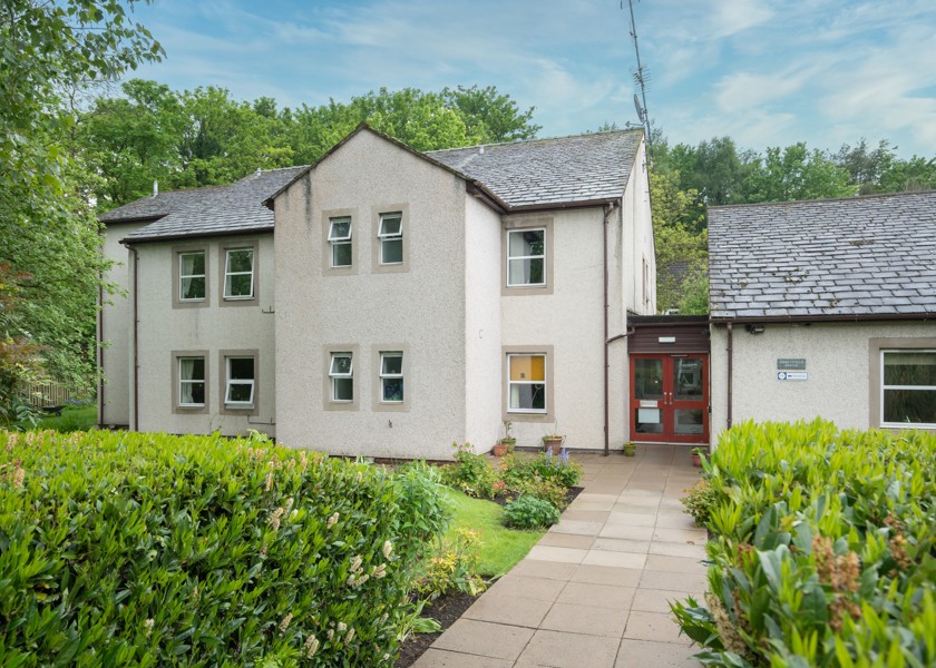 Entrance And Front Lawn At Abbeyfield House
