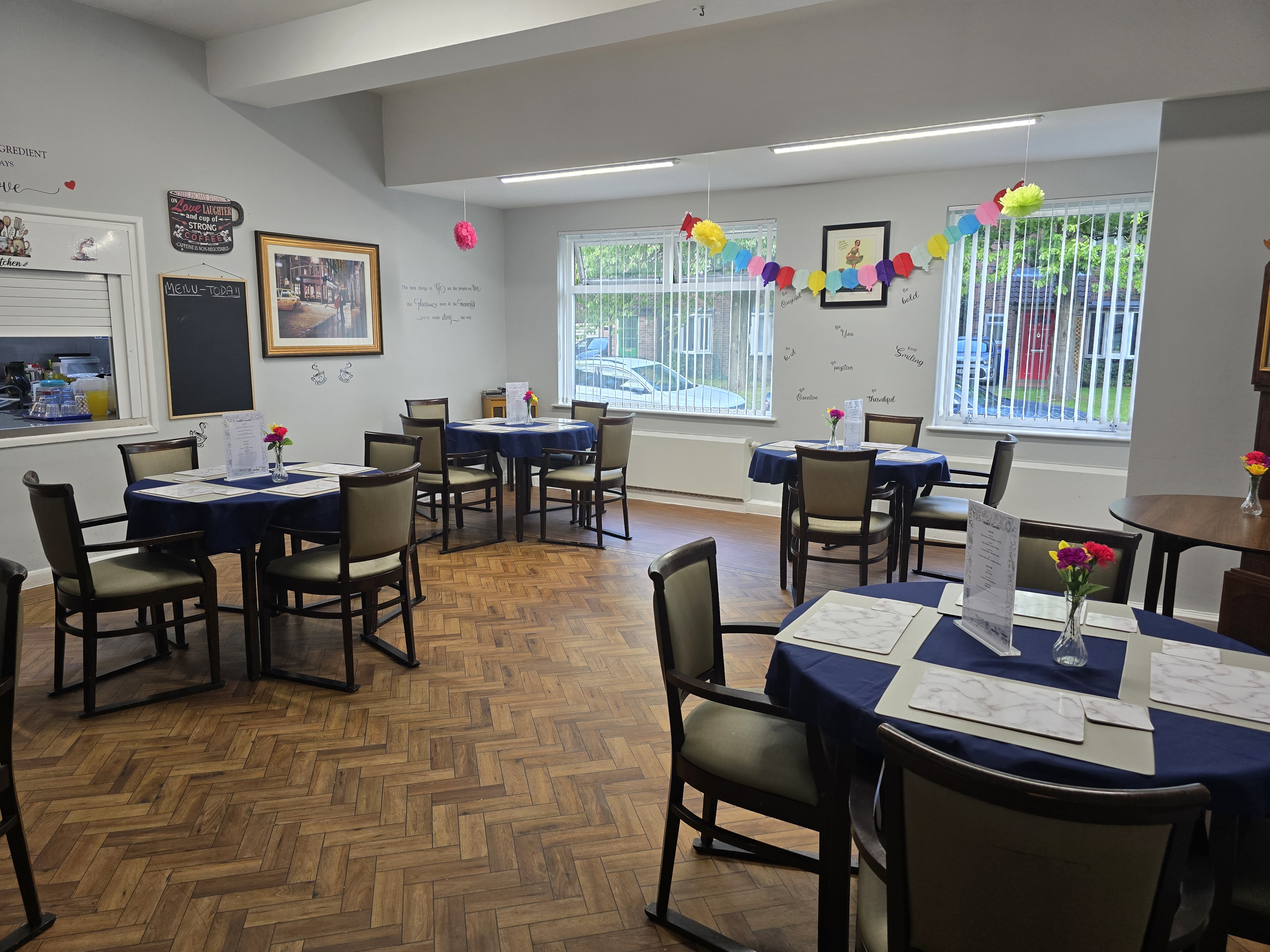 Dining Room Tables At Downing House, Manchester M20 4PP