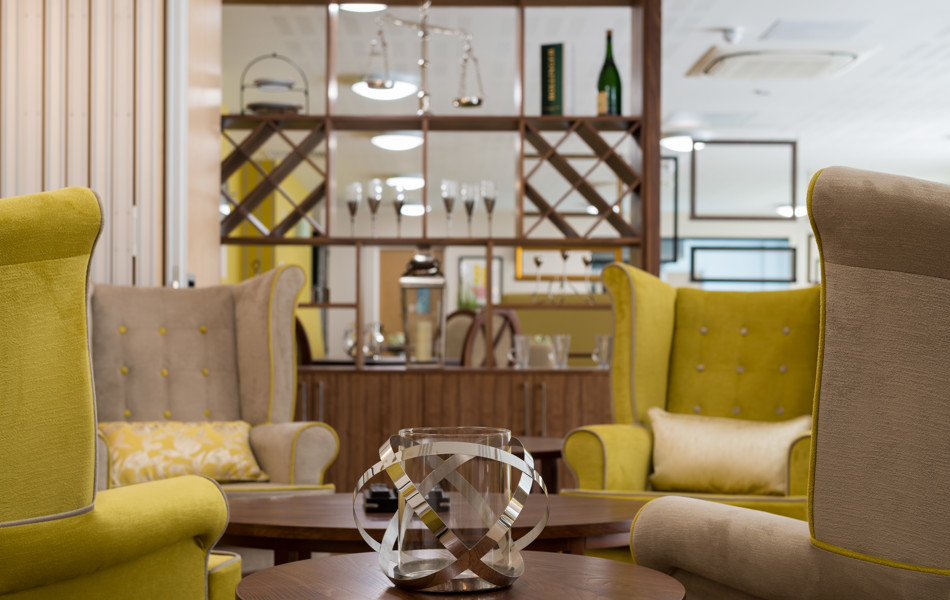 Details of our communal lounge