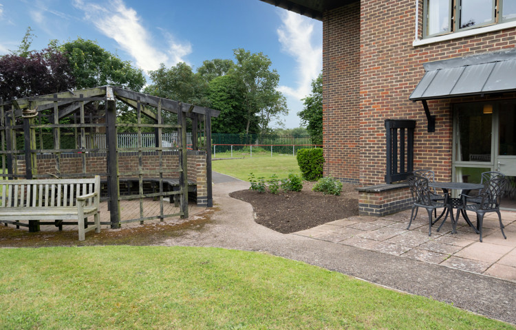 The rear of Abbeyfield House, New Malden KT3 3RL