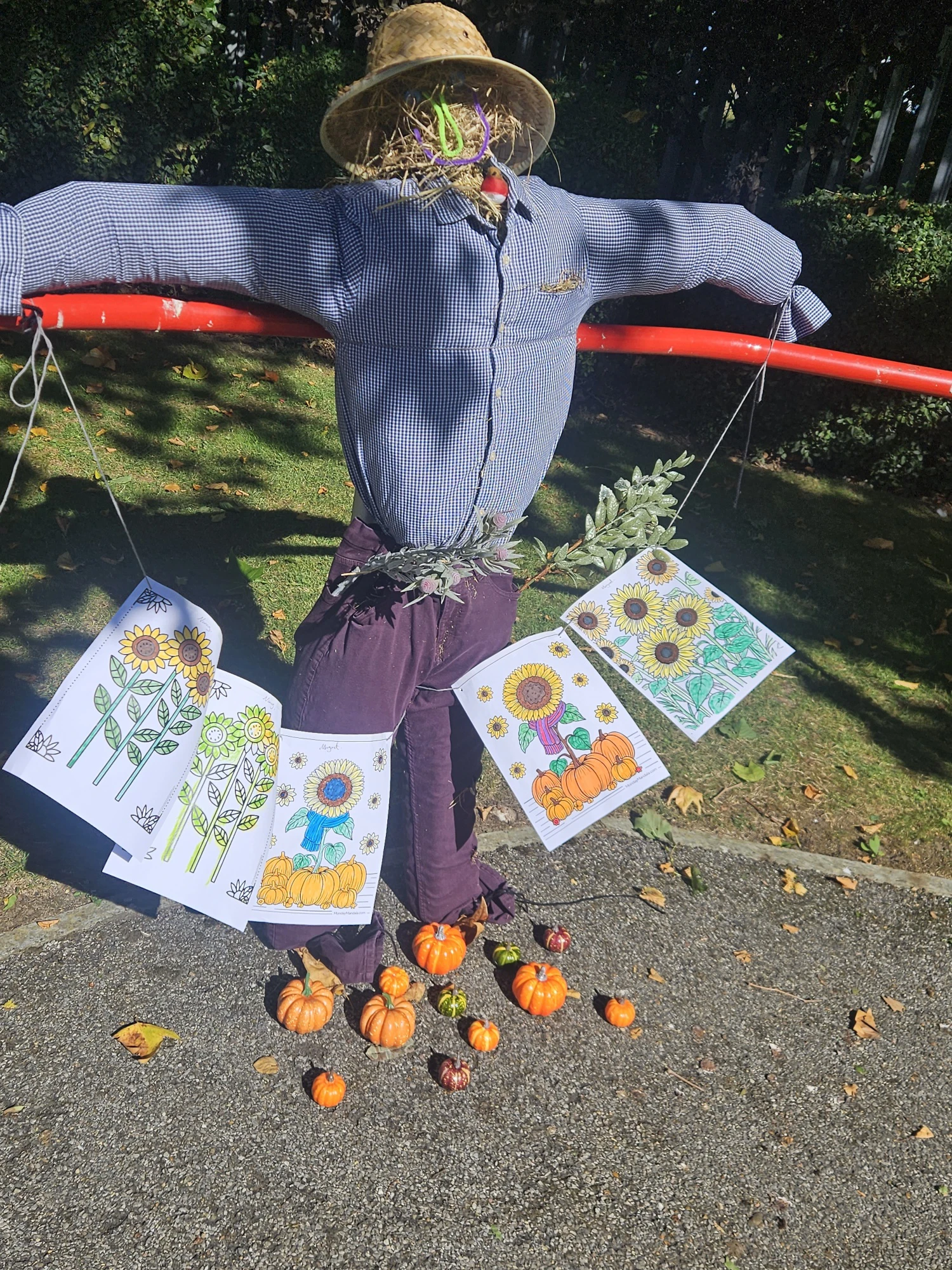Another scarecrow made by Abbeyfield House in New Malden's residents