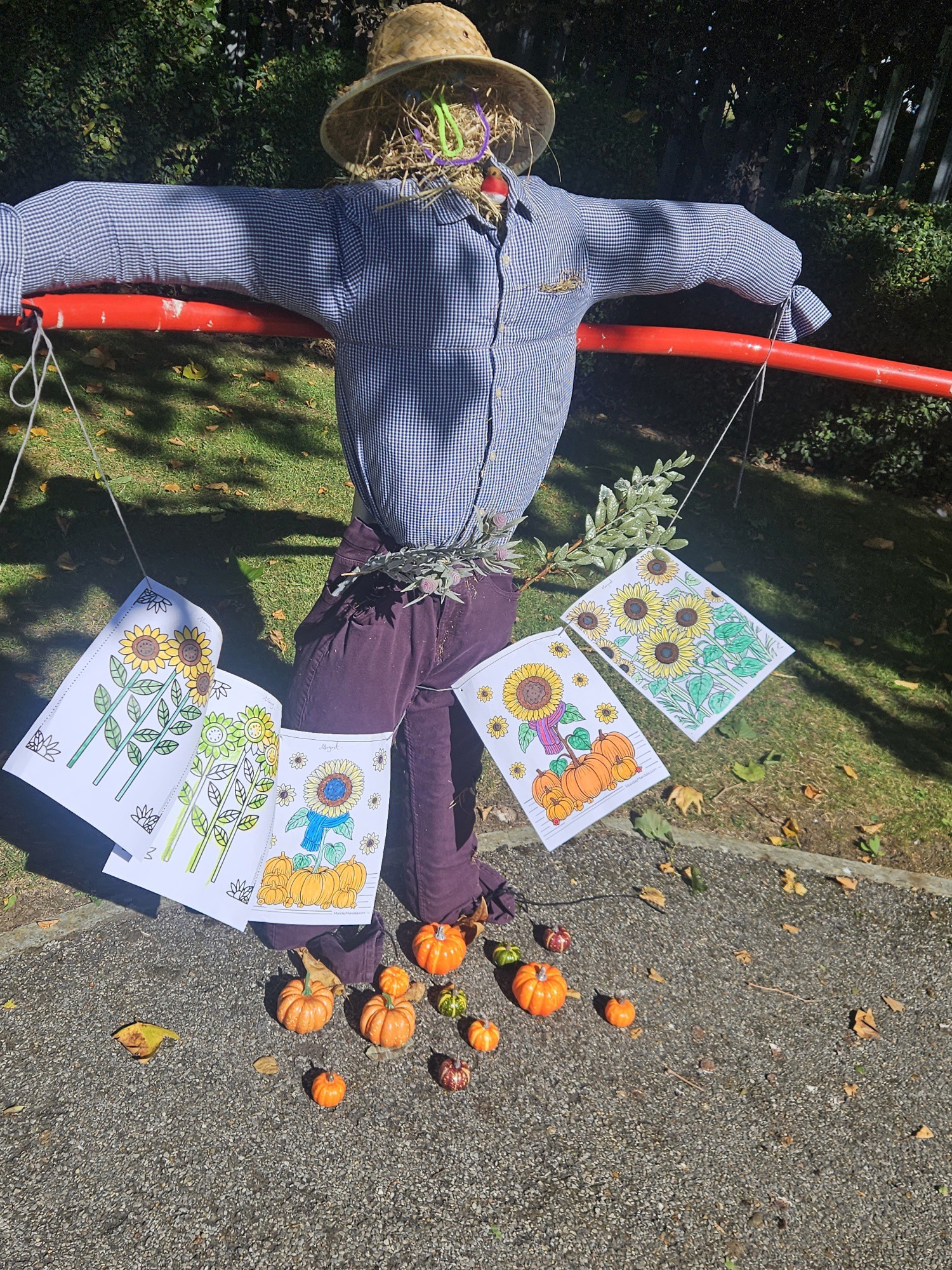 Another scarecrow made by Abbeyfield House in New Malden's residents