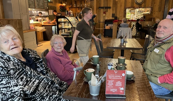 Edward Hopkins Helps Hill House Residents To Get Out Into Their Local Community