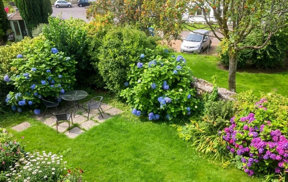 Well Maintained Garden And Landscaped Gardens At Abbeyfield Nine Oaks In Windermere LA23 1BB