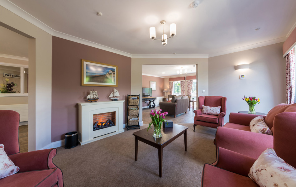 Lounge area at Speedwell Court Southampton