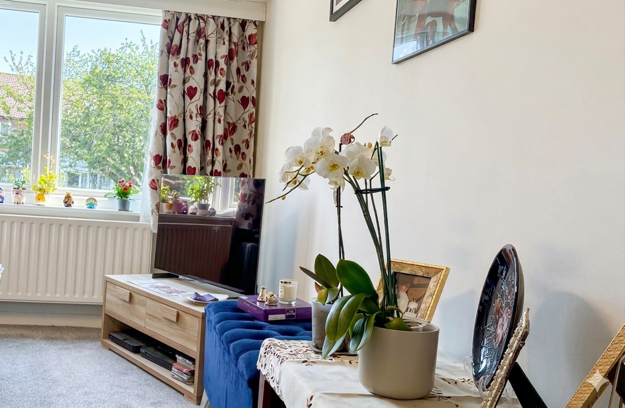 Apartment Lounge, Abbeyfield Nine Oaks In Windermere LA23 1BB