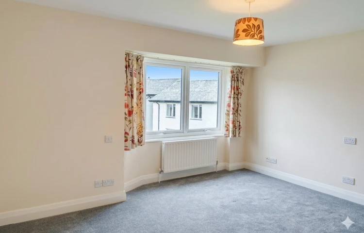 Bright Vacant Room Ready For Furniture, Abbeyfield Nine Oaks In Windermere LA23 1BB
