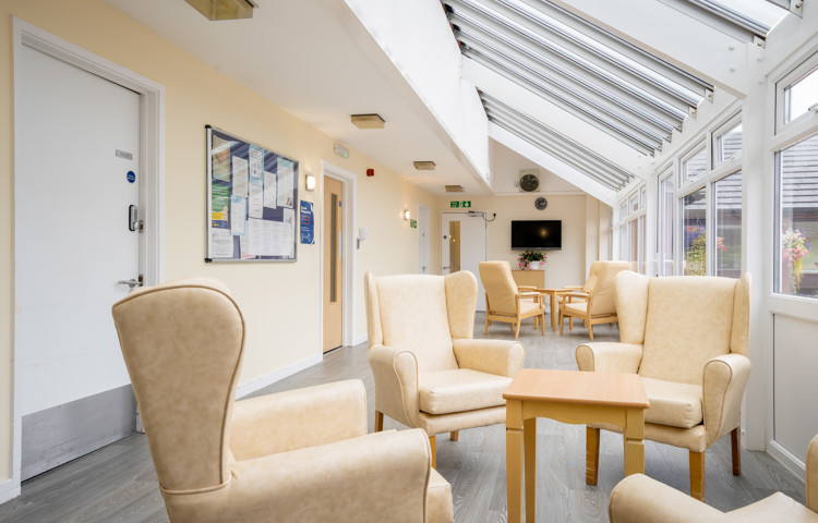 Sun room at Halcyon House