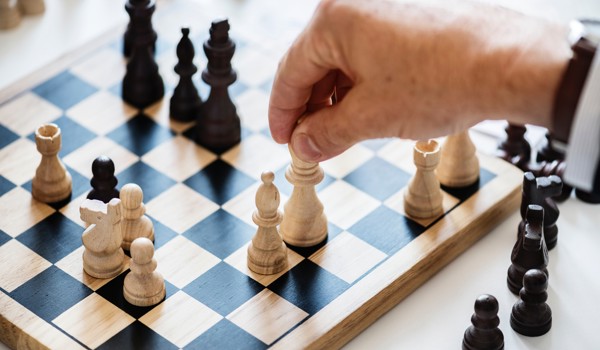 Black And White Board Game Chess