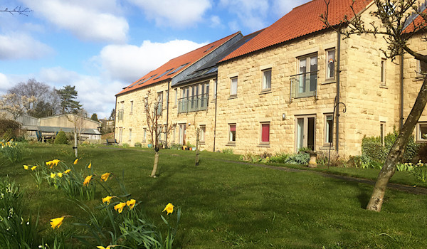 Back Exterior Of Esk Moors Lodge Where You Can Enjoy The Beautiful Gardens And Surrounding Countryside
