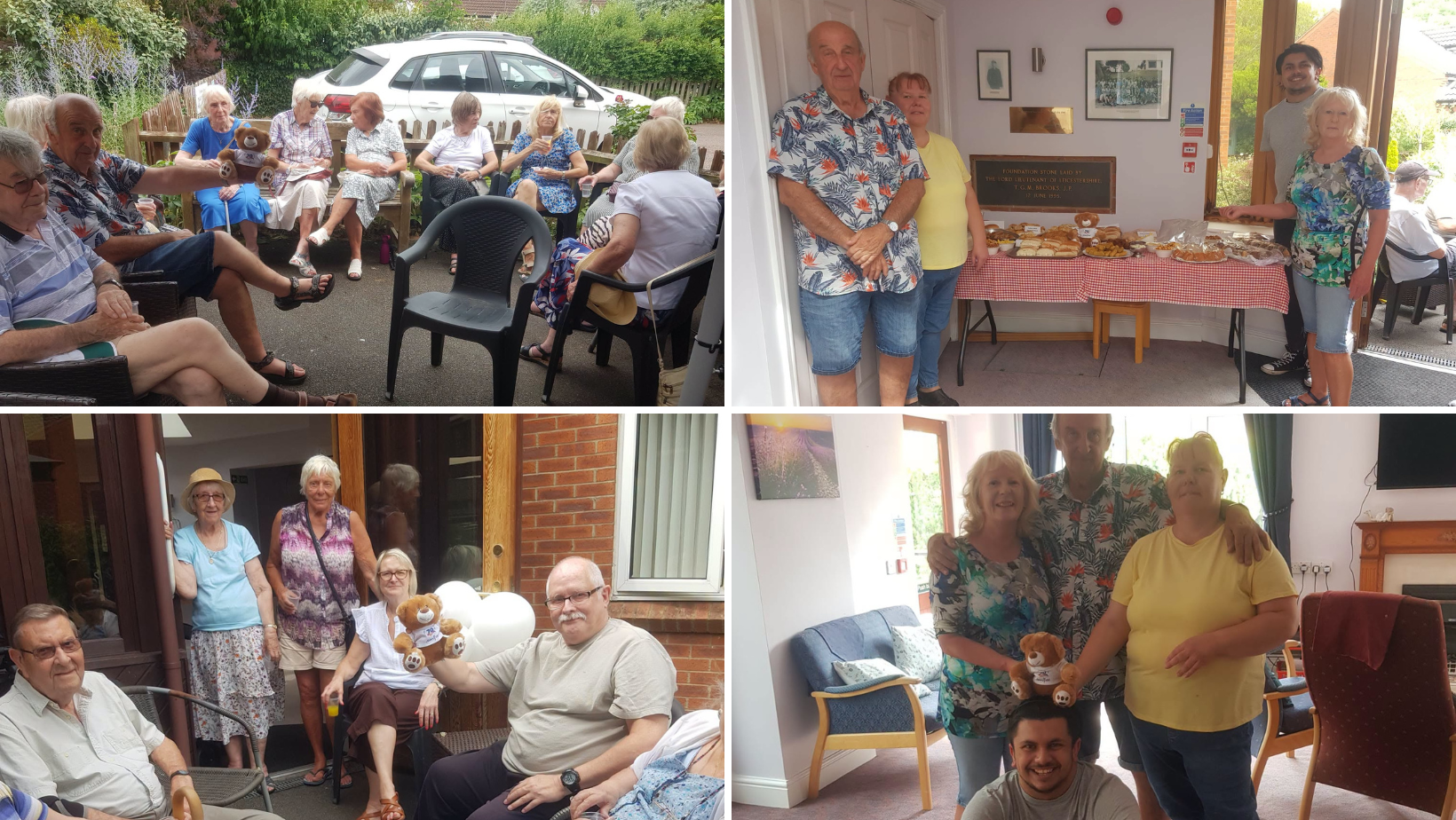 Collage of photos from Holloway House's Open Day