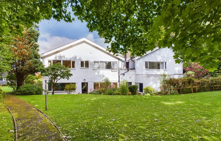Rear Gardens Grounds at Abbeyfield Nine Oaks in Windermere, LA23 1BB