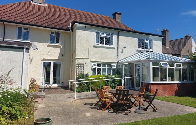 Back Exterior Of Tamar House