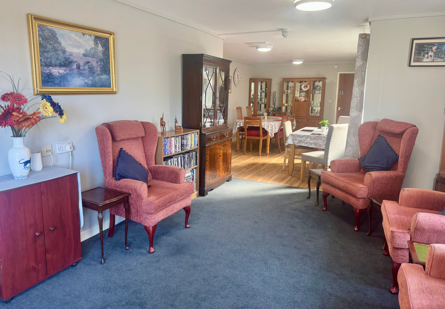Abbeyfield House's Comfortable And Homely Lounge Where Residents Can Socialise And Relax
