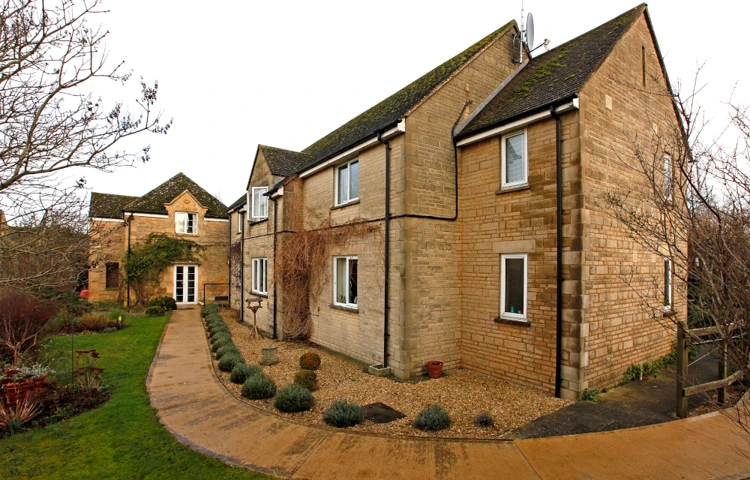 Pathway and garden outside The Old Bakehouse