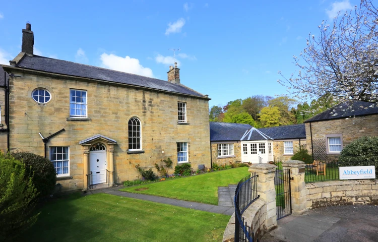 The exterior of Abbeyfield House, Warkworth NE65 0UR (1)