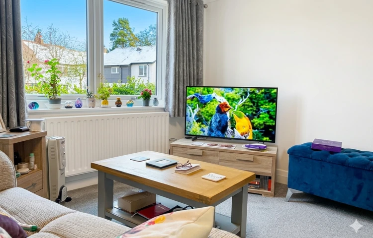Apartment Lounge Area, Abbeyfield Nine Oaks In Windermere LA23 1BB