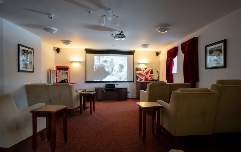 Abbeyfield Winnersh In House Cinema