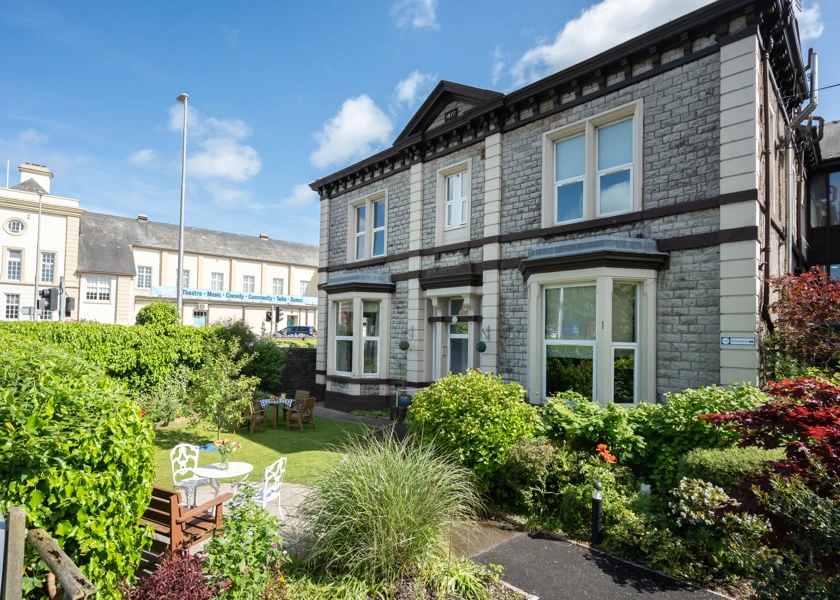 Entrance To Abbeyfield House In Ulverston