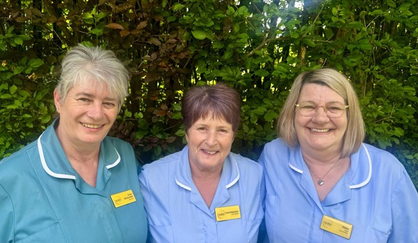 Sonia, Linda And Elaine Taking Part In The Walking Fundraising Challenge