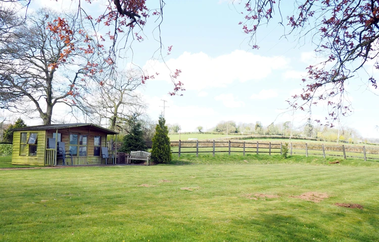 External view of Hill House Garden