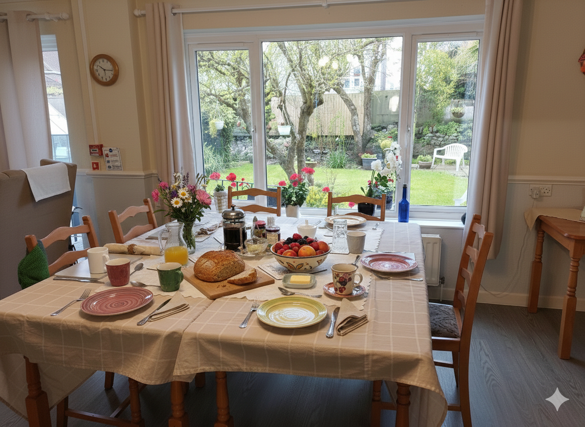 Dining Room, Abbeyfield House, Weston Super Mare BS23 3BB
