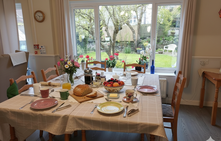 Dining Room, Abbeyfield House, Weston Super Mare BS23 3BB