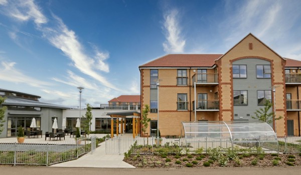 External view of Girton Green, Independent Living Retirement Home in Cambridge