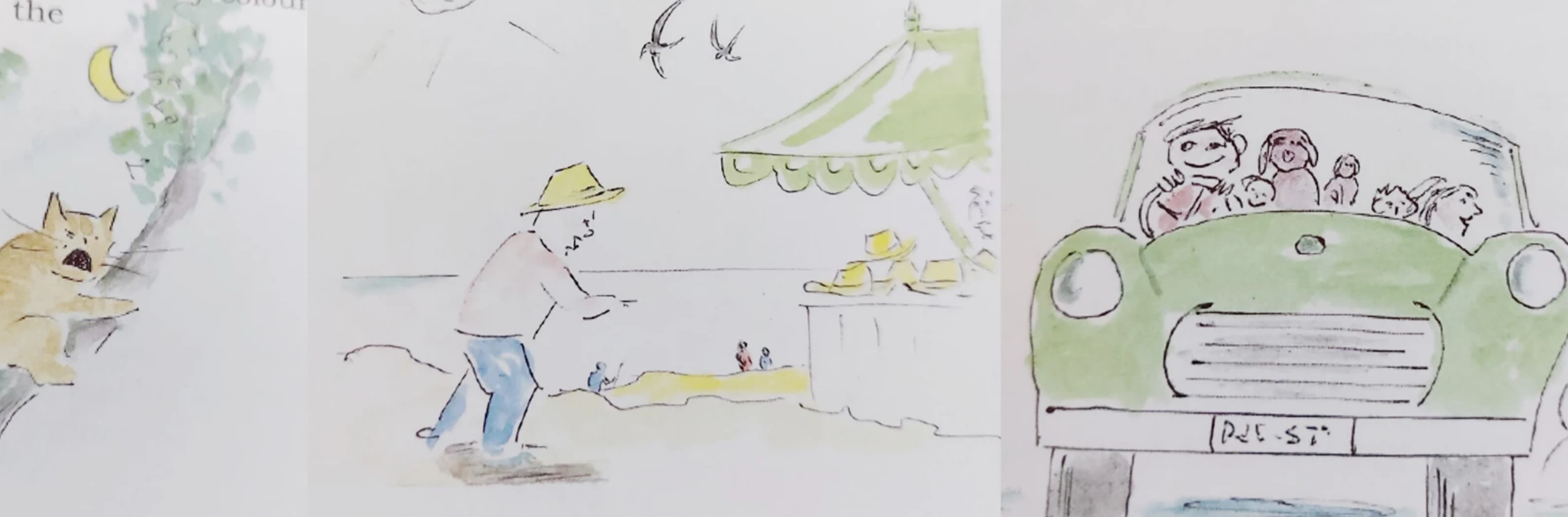Gerry Ford, Westbury resident's book characters
