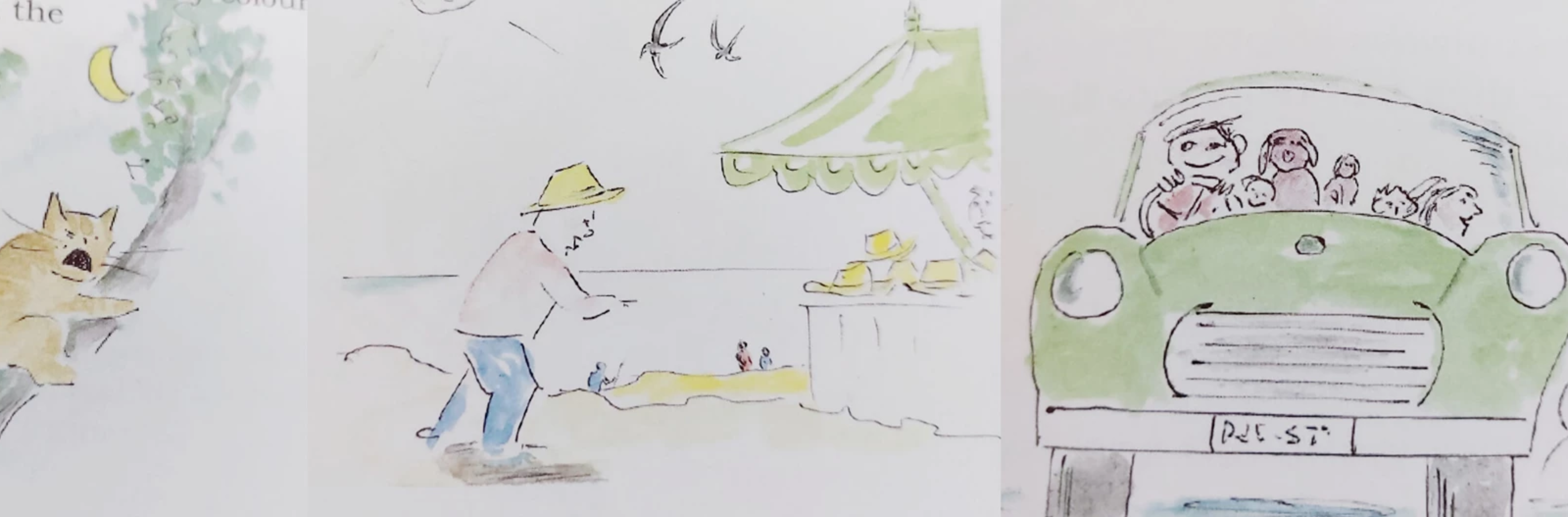 Gerry Ford, Westbury resident's book characters
