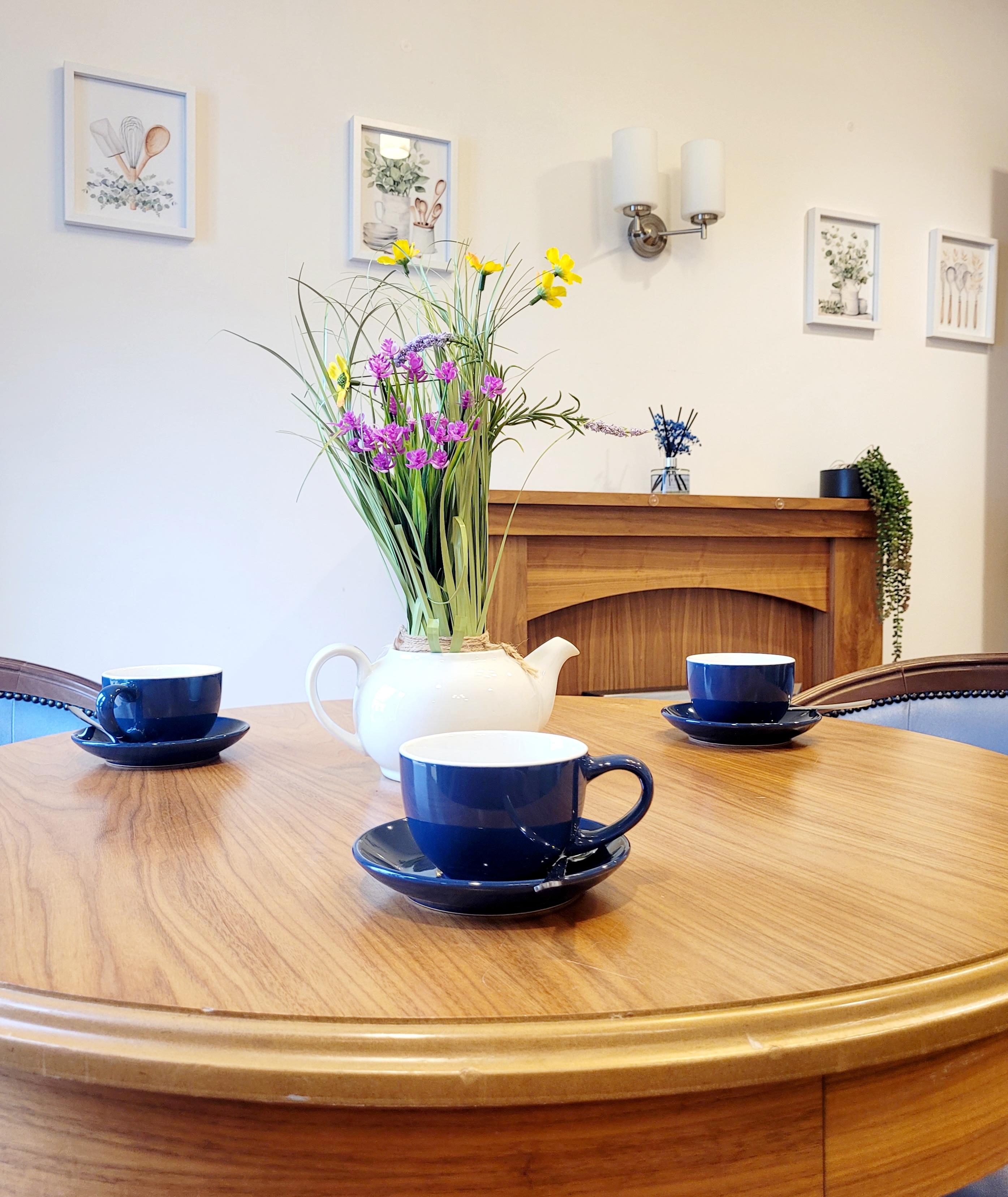 Table Set With Cups In Winnersh, RG41 5WN