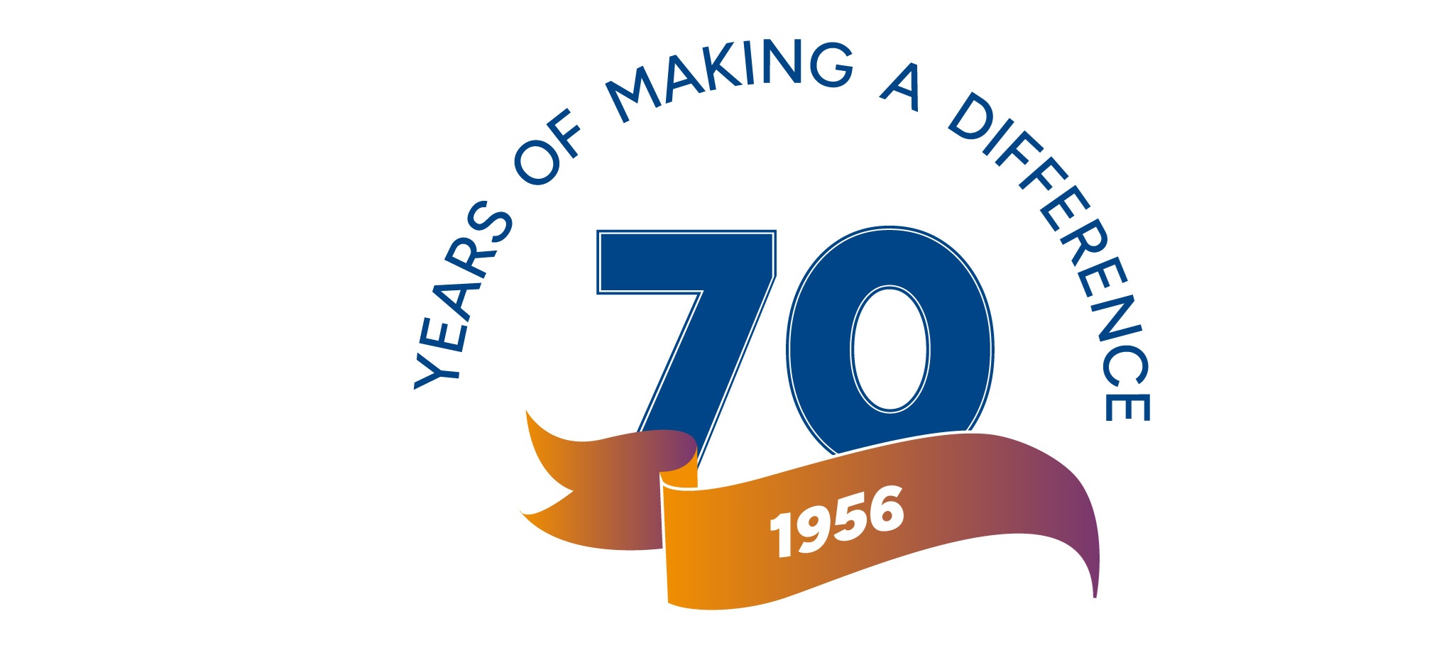 Abbeyfield 70th Anniversary Logo
