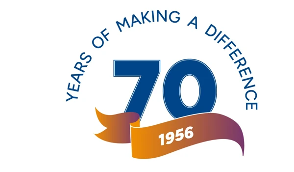 Abbeyfield 70th Anniversary Logo