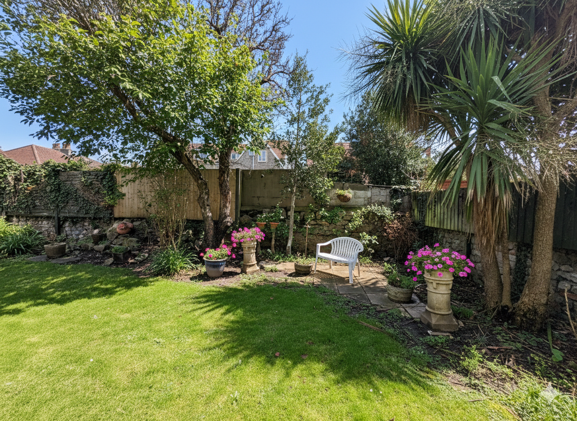 Garden, Abbeyfield House, Weston Super Mare BS23 3BB