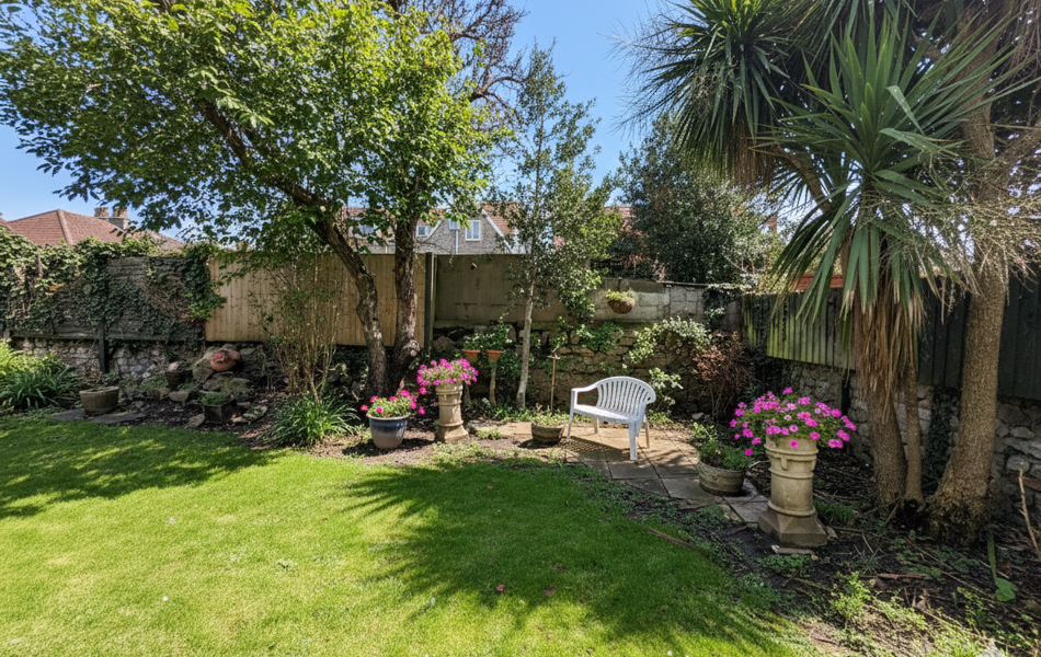 Garden, Abbeyfield House, Weston Super Mare BS23 3BB