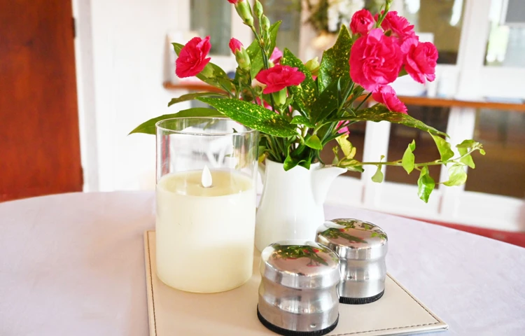 Table Decoration At Abbeyfield House, Settle BD24 9RB