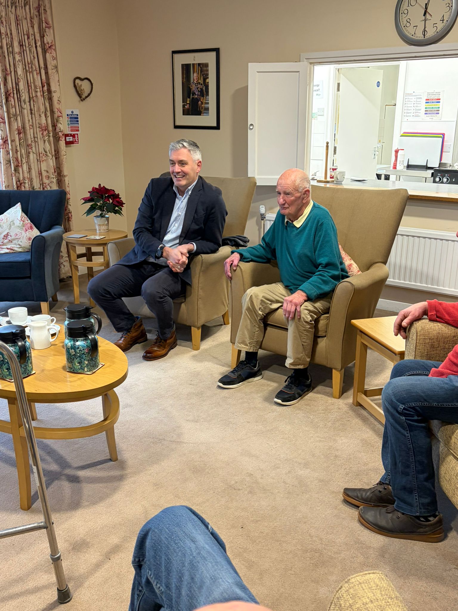 Abbeyfield residents welcome David Smith MP
