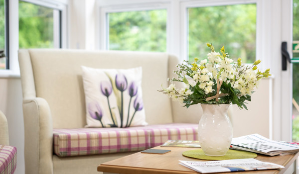 close-up-of-lounge-seating-at Abbeyfield House, Cockermouth CA13 9RH
