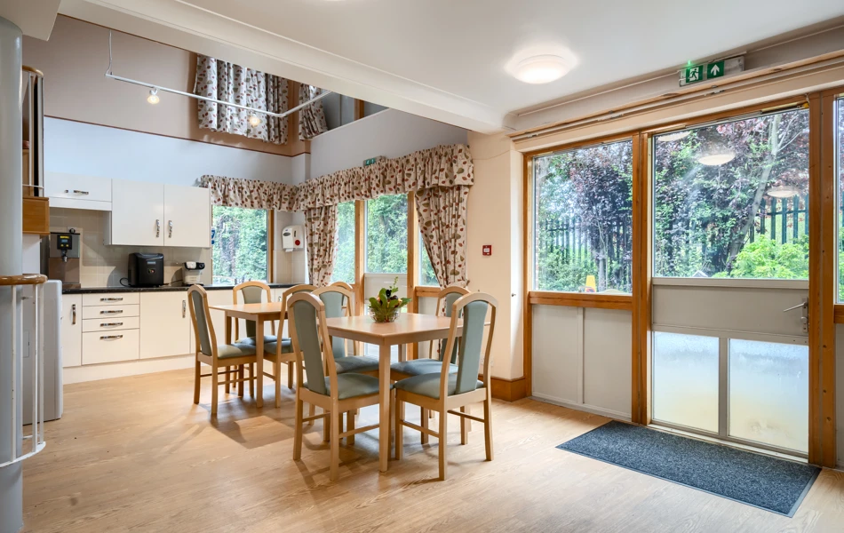 Cafeteria at Abbeyfield House, New Malden KT3 3RL