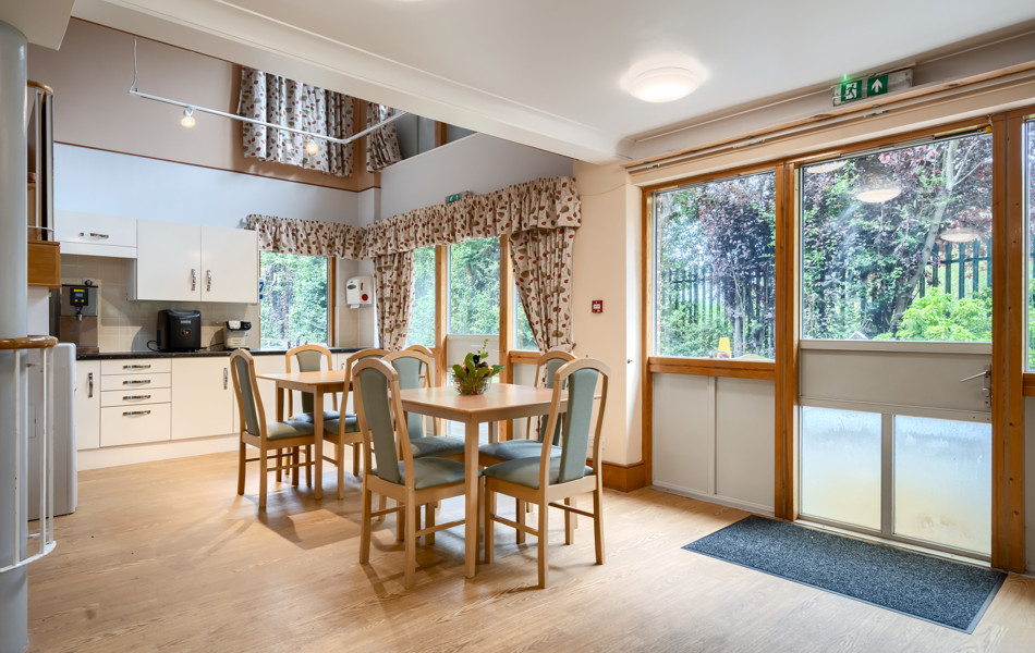 Cafeteria at Abbeyfield House, New Malden KT3 3RL