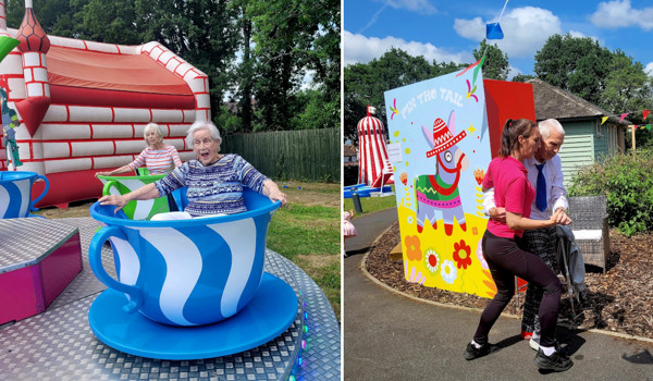 Collage Of Photos From Winnersh's Carnival